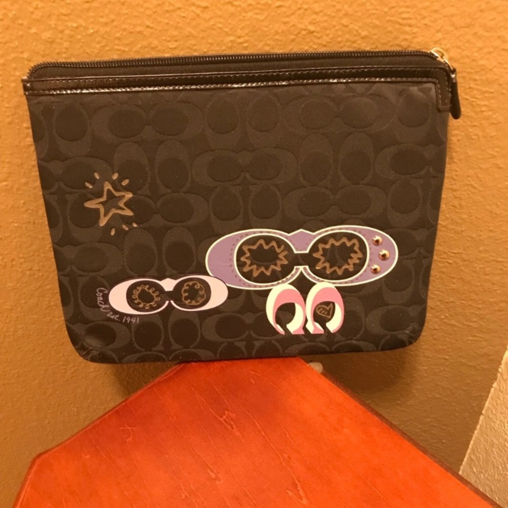 Coach ipad holder